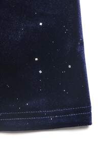 Lyxana Elegant Commuter Dress With Bow Decor And Front Button Closure - Navy Blue - View 5