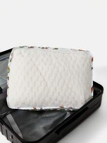 SCOOBY-DOO X SHEIN Cartoon Pattern Waterproof Large Capacity Travel Organizer Bag - white and green - View 3