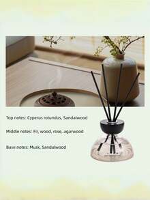 Zazumi 1个茶香藤条香薰，无焰设计，适用于卧室、浴室，持久留香，有效去除异味，清新空气，装饰摆设 - 多樣化香型 - 查看 7