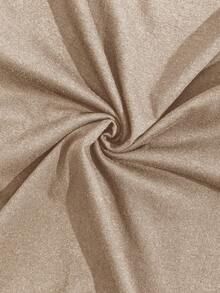 RueChic Men's Comfortable Casual Printed Long Sleeve T-Shirt And Plaid Pajama Pants Set - Beige - View 5