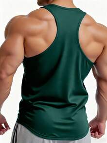 Manfinity Sport PWRUP 男士极简印花无袖运动背心