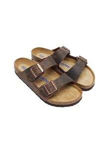 Birkenstock Arizona Women's Flat Sandal Brown 452761 - Oiled Leather Habana - View 5