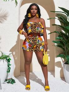 Slaydiva Hàng mới về Xuân/Hè, Lễ hội âm nhạc, Lễ Phục sinh, Ngày Thánh Patrick, Phong cách miền Tây, Phong cách du mục, Tiệc sinh nhật, Lễ tốt nghiệp, Trang phục thường ngày, Kỳ nghỉ, Du lịch biển, Bãi biển, Tắm nắng, Ngày lễ tình nhân, Phong cách người tạo ảnh hưởng thời trang, Bộ áo hai lớp xếp ly cho nữ, Họa tiết da báo chanh nhiệt đới. - Nhiều màu - Xem 3