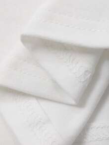 DAZY 女士高领修身长袖T恤 - 白色 - 查看 8