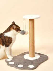 PETSIN 1 Cột cào móng cho mèo bằng dây thừng sisal màu xám bền chắc, chống rụng lông, tiết kiệm không gian cho căn hộ nhỏ, đồ chơi tự giải trí cho mèo, chống trượt, ổn định, chống trầy xước, thúc đẩy việc chăm sóc móng vuốt khỏe mạnh, giảm buồn chán, đồ dùng tương tác cho thú cưng dành cho người yêu mèo, sử dụng hàng ngày, trang trí nhà cửa, mùa xuân, mùa hè, mùa thu, mùa đông, đồ chơi nhai cho mèo con - Nhiều màu - Xem 11