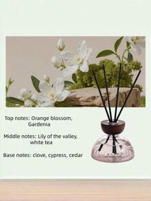 Zazumi 1个茶香藤条香薰，无焰设计，适用于卧室、浴室，持久留香，有效去除异味，清新空气，装饰摆设 - 多樣化香型 - 查看 5