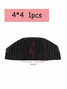 Mũ đội tóc giả Nunify kèm bản đồ hướng dẫn làm tóc giả, mũ lưới co giãn hình vòm dành cho người mới bắt đầu may tóc giả không cần keo, kích thước 4x4, 5x5, 13x4, 13x6, mũ thoáng khí để làm tóc giả ren phía trước, kích thước trung bình cho vòng đầu 22-23 inch. - Đen và trắng - Xem 11