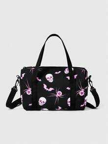 ROMWE Grunge Punk 诸圣节 - 淺粉色 - 查看 1