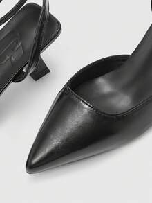 CUCCOO BIZCHIC Women's Basic Black High Heel Pumps, Office/Commute - Black - View 8