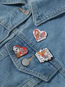 TOM & JERRY X SHEIN 女士胸针