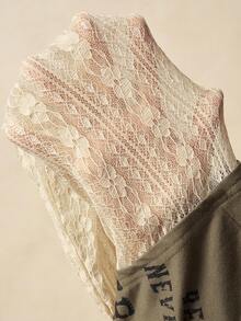 Bohemela Blusa casual de punto con estampado de leopardo y hombros descubiertos con mangas acampanadas para mujeres