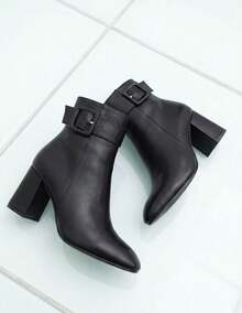 Women Ankle Boots & Booties - Black - View 2