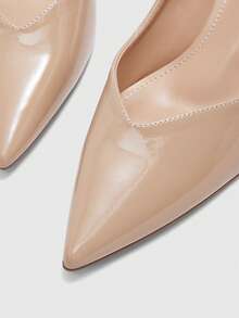 CUCCOO BIZCHIC Women's Elegant Pointed Toe Pumps For Commuting - Apricot - View 8