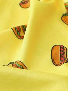 Velminro Quần boxer nam in hình bánh hamburger, cạp chun. - Nhiều màu - Xem 4