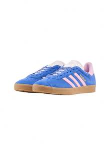 Adidas Pantofi Gazelle pentru femei Albastru / Orhidee Fusion / Gumă JH7219 - Albastru / Orhidee Fusion / Gumă - Vizualizare 4