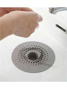 1pc Silicone Drain Plug, 5.23inch*0.9inch, For Bathroom, Kitchen, Bathtub, Sink, Prevent Hair And Other Debris From Clogging Drain Pipes - Multicolor - View 5