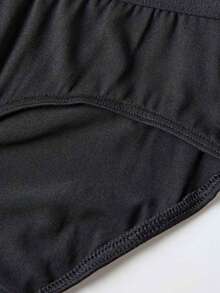 7pcs/Pack Men's Letter Print Casual Comfortable Daily Wear Briefs - Multicolor - View 5