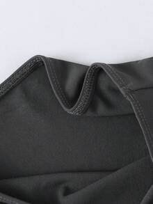 SHEIN 少女无袖紧身衣，天鹅绒和网纱面料，可调节肩带，舒适弹力，适合芭蕾舞、学校锻炼、训练和日常穿着。 - 彩色 - 查看 7