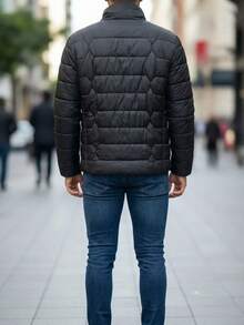 Men Down Coats - Black - View 2