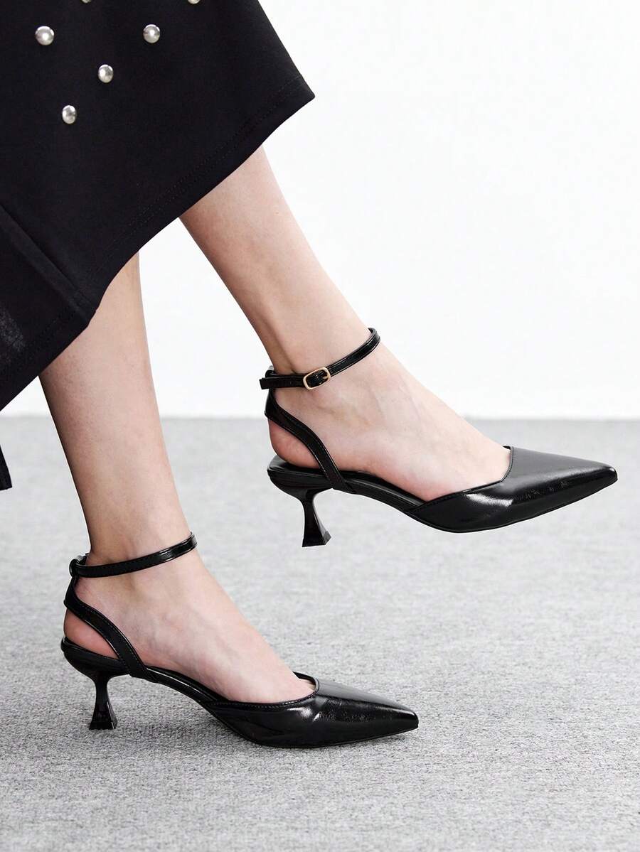 CUCCOO BIZCHIC Women's Basic Black High Heel Pumps, Office/Commute - Black - View 1