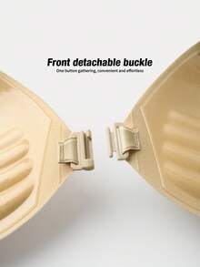 SHAPORA 加厚隐形胸罩 粘性胸罩 深V胸罩 无背带无肩带胸罩 小胸新娘