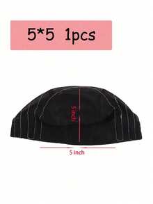 Mũ đội tóc giả Nunify kèm bản đồ hướng dẫn làm tóc giả, mũ lưới co giãn hình vòm dành cho người mới bắt đầu may tóc giả không cần keo, kích thước 4x4, 5x5, 13x4, 13x6, mũ thoáng khí để làm tóc giả ren phía trước, kích thước trung bình cho vòng đầu 22-23 inch. - Đen và trắng - Xem 12