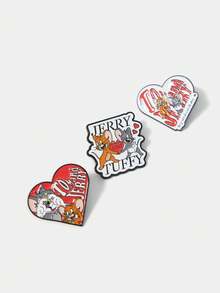 TOM & JERRY X SHEIN 女士胸针