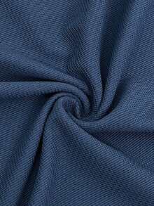 EMERY ROSE 大码女式纯色圆领长袖简约卫衣，秋冬休闲日常穿着 - 軍綠色 - 查看 6