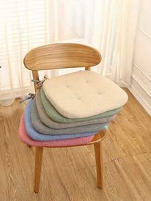 1 miếng đệm ghế chống trượt màu trơn - Đệm универсальный (phù hợp với mọi loại ghế), dùng được cả bốn mùa, dễ vệ sinh, dùng cho ghế ăn gia đình - Đồ dùng thiết yếu cho gia đình: Đệm ghế, gối ghế, đệm ghế văn phòng, ghế chơi game - Nhiều màu - Xem 5