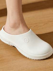 Zapato Sueco Doctor Enfermera Chef Cocina Económico - Blanco - Ver 8