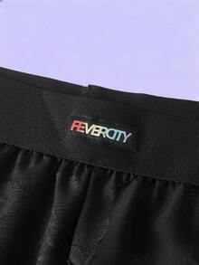 FeverCity Quần dài nam ống rộng, cạp chun, họa tiết rằn ri, kiểu dáng thường ngày. - màu đen - Xem 5