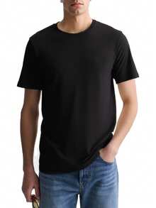 Hugo Boss 3 Pack Men's T-Shirt Black - Black - View 2