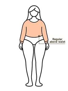 CosyJoli 大码休闲蓝白条纹镂空船领宽松短款长袖毛衣 - 紅色 - 查看 5