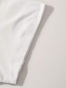 Manfinity Dauomo Men's Round Neck Short Sleeve Striped Casual T-Shirt, Summer - Multicolor - View 4