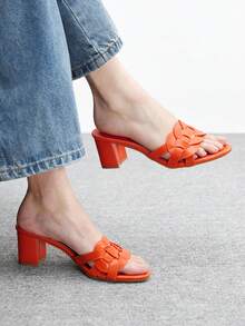 CUCCOO BIZCHIC Women's Fashion Versatile Commuting Heeled Sandals