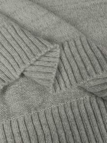 Franclia Áo hoodie nữ mùa thu/đông mới, chất liệu dày dặn, đa năng, kiểu dáng casual, rộng rãi, tay dài, kiểu áo len phồng, áo khoác ngoài nữ, áo thun Halloween, áo nỉ mùa đông nữ, áo phối đồ mùa thu, áo nỉ Giáng sinh. - Màu Xám nhạt - Xem 3