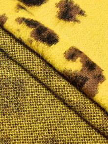 NEON BLANC Men's Loose Fit Crew Neck Sweater, Suitable For Autumn/Winter Yellow Sweater Men Sweaters Graphic Sweaters Y2k - Yellow - View 5