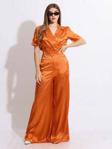 Conjunto de 2 piezas para mujer - Camel - Ver 5