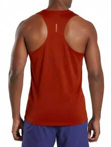 Puma Ultraspun Men's Running Singlet Red - 紅色 - 查看 2
