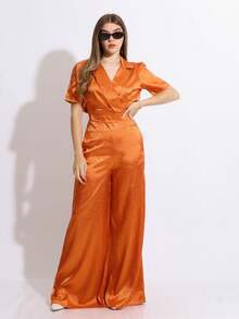 Conjunto de 2 piezas para mujer - Camel - Ver 6