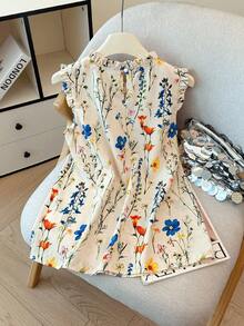 Resyla Women's Elegant Printed Sleeveless Blouse - Multicolor - View 2