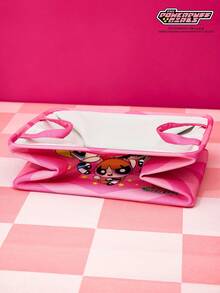 THE POWERPUFF GIRLS X Joivida 1 件带有可爱印花的宠物玩具收纳篮。 - 粉色 - 查看 9