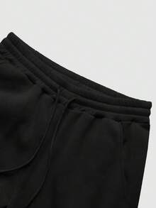 Manfinity Hypemode Men's Casual Solid Color Drawstring Waist Sweatpants - Multicolor - View 5