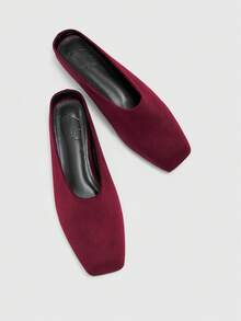 CUCCOO BIZCHIC Giày bệt đa năng thường ngày dành cho nữ - Màu Đỏ Sâu - Xem 10