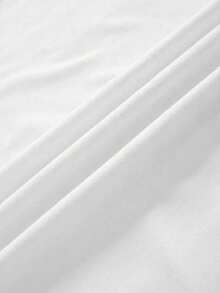 Resyla 女士卡通狗印花短袖休闲圆领T恤 - 白色 - 查看 4