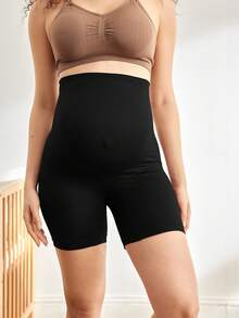 BloomMama 3pcs/Pack Comfortable Seamless Maternity High Waist Panties, Minimalist Design - Multicolor - View 7