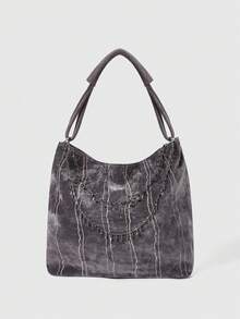 ROMWE Grunge Punk Women's Bag - Grey - View 1