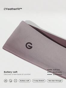 GLOWMODE Băng đô FeatherFit™ thấm hút mồ hôi, co giãn, chống trượt, thích hợp cho yoga, pilates, tập gym, luyện tập hàng ngày và hoạt động thể thao. - Màu nâu gradient - Xem 5