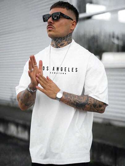 Camiseta hombre cuello redondo y manga corta. Estilo casual con estampados modernos y cómodos. Para hombres y mujeres, estilo pareja, pareja, camiseta de manga corta con estampado de moda