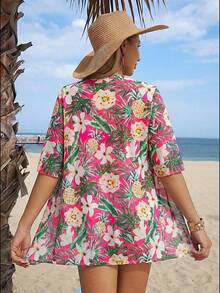 Swim Lushoire Conjunto de bikini de tirantes finos y ajuste ceñido para mujer, verano - Multicolor - Ver 2